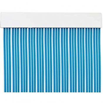 MERCURY TEXTIL Cortina para Puerta Tiras PVC 210x90cm，Cortina para Puerta Exterior