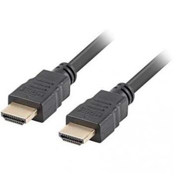 Cable HDMI LANBERG Macho/Macho V2.0 4K 7.5M Negro