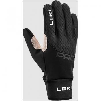 Guantes Leki PRC Premium ThermoPlus para Hombre - Negro/Sand - Talla 10