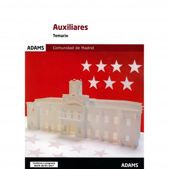 Auxiliares. Temario. Comunidad de Madrid