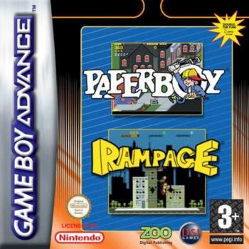 Paperboy & Rampage Gba Ver. Reino Unido