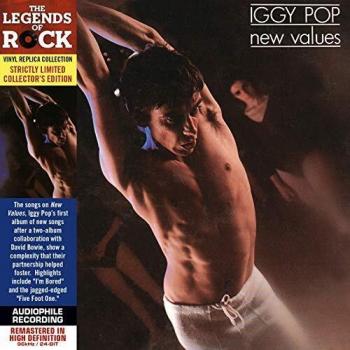 New Values - Cardboard Sleeve - High-Definition CD Deluxe Vinyl Replica
