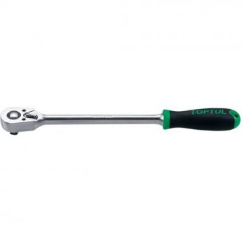 Carraca de 1/2 TOPTUL 1/4 Longitud 192mm (48 dientes)