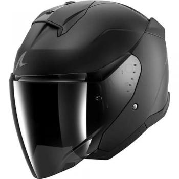 Casco Jet Shark SKWAL Negro Mate Talla L