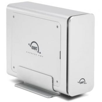 OWC Express 4M2 USB4 4-Slot NVMe M.2 SSD Enclosure with SoftRAID | Up to 3200MB/s | RAID 0/1/4/5/10/JBOD | Mac