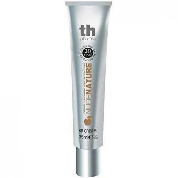 Thader Th Pharma BB Cream Nudenature con Células Madre Vegetales Activas/Maquillaje en Crema/Base de Maquillaje con Células Madre Vegetales, FPS 20, Nº20, 30ml