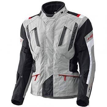 Held Chaqueta textil para moto, color gris y negro, talla 2XL