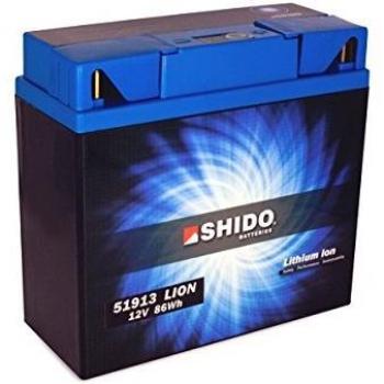 SHIDO 51913 LION -S- Batería de ion de litio, color azul