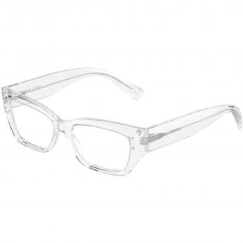Dolce & Gabbana DG3387 3133 Women’s Eyeglasses Clear Size 53 (Frame Only) - Blue Light Block Available