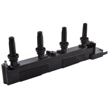 Bobina de encendido HELLA 5DA 358 000-891 - 12V - 4 polos - Bobina de encendido bloque - atornillado