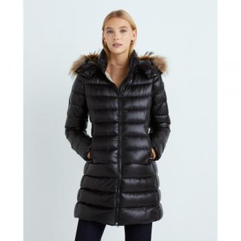 Hetregó Women's Black Puffer Jacket, Size XL