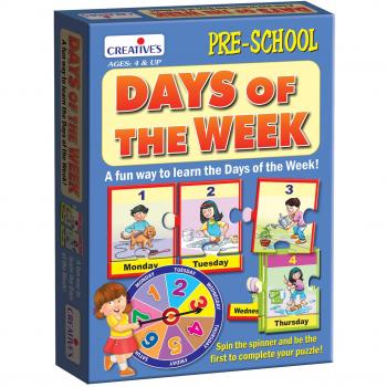 CREATIVE EDUCATIONAL Pre-School Days of The Week