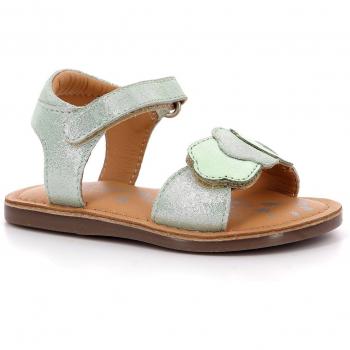 Sandalias para niñas Kickers Dyastar 61 Verde Claro