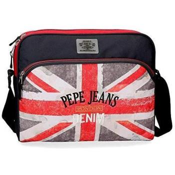 Pepe Jeans, Porta Ordenador, 23 cm, 3.13 Litros, Multicolor