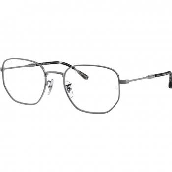 Ray-Ban RX6496 Asian Fit 2502 Men's Eyeglasses Gunmetal Size 51