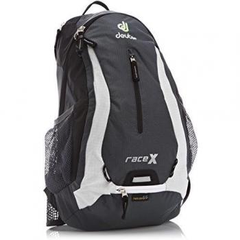 Deuter Rucksack Race X - Mochila de ciclismo, color gris, talla 12 l