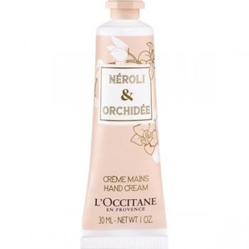 L'Occitane Neroli & Orchidee Hand Cream 30ml - Hand Cream, Enriched with Shea Butter, Floral Scented, 98% Readily Biodegradable, Luxury & Clean Beauty, Suitable for All Skin Types