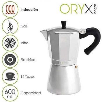 Cafetera Inducción Aluminio 12 Tazas