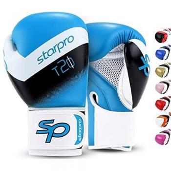 Starpro T20 - Guantes de boxeo para golpes duros y K.O. rápido | Guantes de boxeo para hombre, guantes de boxeo para mujer, boxeo, entrenamiento