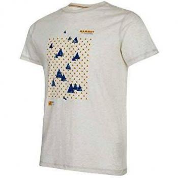 Mammut Camiseta Sloper Hombre, Bright White prt1, XL