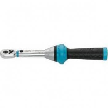 HAZET 5108B-3CT Llave dinamométrica con carraca reversible para puntas de destornillador (bits) - Par de apriete mín-máx: 2.5 – 25 Nm,