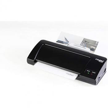 Dahle 70104 A4 Laminating Machine - Hot/Cold, 3-5 Min Warm-Up, Max Thickness 0.5mm, Speed 250mm/min, Black