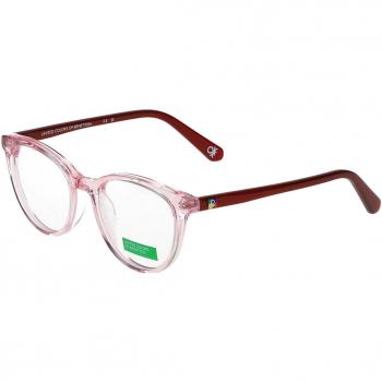 United Colors of Benetton 2017 279 Women’s Eyeglasses Pink Size 44 (Frame Only) - Blue Light Block Available