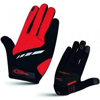 GUANTES LARGOS GES COMFORT ROJO/NEGRO TALLA M