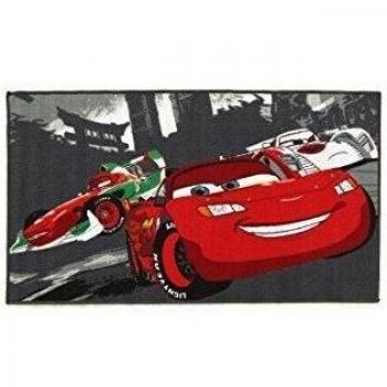 De Deco Alfombras Niños Cars Rayo Mcqueen, Francesco Bernoulli, Shu Todoroki World Racing 80 x 140 cm