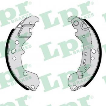 Zapata de freno LPR 01192 - Juego de zapatas de frenos, compatible con vehículos, fabricadas en materiales de alta calidad para un rendimiento óptimo, diseño específico para una instalación fácil y rápida, garantizando seguridad y dur