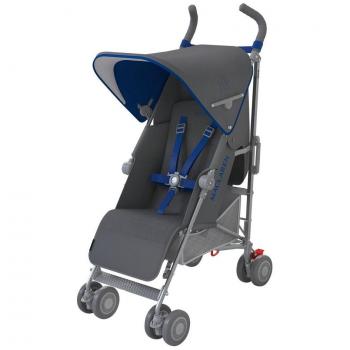 Maclaren Quest - Silla de paseo, color Charcoal / Harbour azul