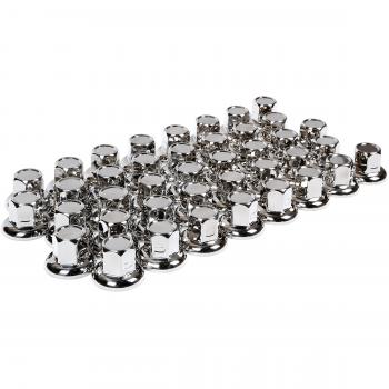 Lampa Tapones de Tuerca de Rueda Hecho de Acero Inoxidable Pulido 32 mm 40s Set