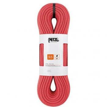 Petzl Arial 9.5mm Dynamic Climbing Rope - Red, 80m