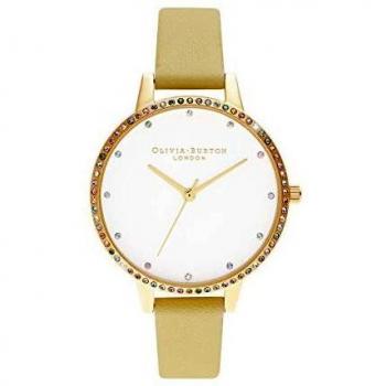 Olivia Burton Ladies Rainbow Bezel Sunshine & Gold Watch OB16RB20 (Ø 34 mm)