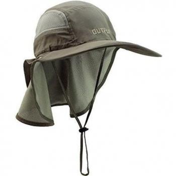 FEOYA Sombrero de Verano con Visera Grande Transpirable Malla Protector Solar de Cuello Selva Gorra Unisex para Mujer Hombre Pesca Senderismo Deportes