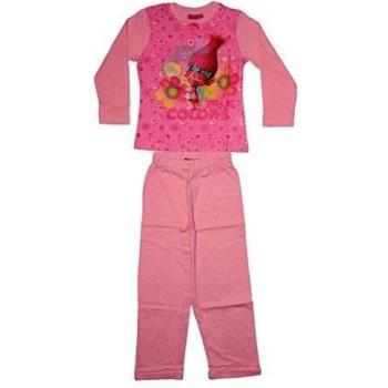 Trolls - Pijama - para niña Rosa 128