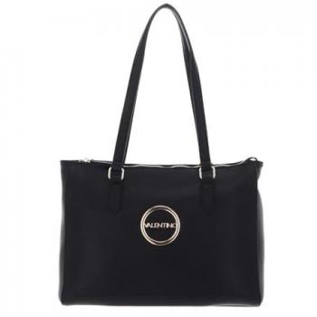 Valentino by Mario Valentino Women's Black One Size Tote Bag with Chain Strap