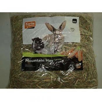 Flamingo - Heno de montaña con zanahoria para conejos y roedores 500 g.