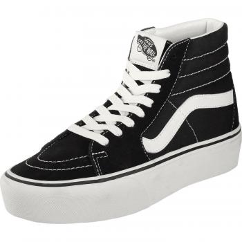 Vans Sk8-Hi Platform 2.0 Sneakers - Black/Burgundy, Women's Size 38.5