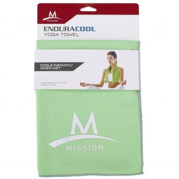 Mission Tech Knit Towel Toalla, Hombre, Green Tea, L