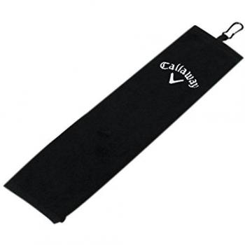 Callaway Toalla plegable, Unisex-Adulto, Negro, Talla única