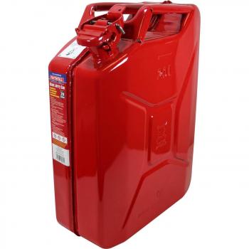 Faithfull Red Steel Jerry Can 20 litre