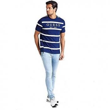 Guess Blue Slim-fit Chino Pants for Men, Size W33