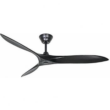 Casafan Ventilador de Techo Eco AIRSCREW 315245 152cm Motor Negro DC bajo Consumo / 6 velocidades/Aspas Madera