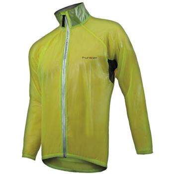 Funkier Bike Lecco Chaqueta Impermeable, Hombre, Transparente, 10