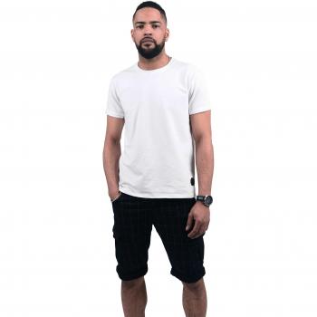 Project X Paris Fine Stripe Plaid Shorts