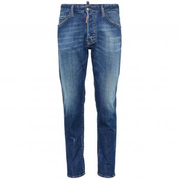 Dsquared2 Men's Cool Guy Slim-Fit Jeans in Denim, Size 48, Color 470