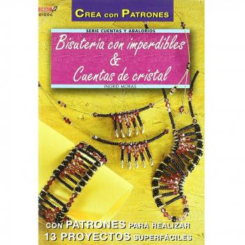 Serie Abalorios nº 6. BISUTERÍA CON IMPERDIBLES Y CUENTAS DE CRISTAL