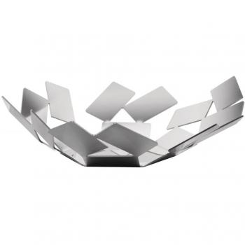 Alessi La Stanza dello Scirocco MT01 - Frutero de Diseño en Acero Inoxidable 18/10, Brillante