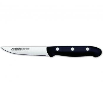 Cuchillo para Verduras Arcos Maitre, Hoja de Acero Inoxidable Nitrum 105mm, Mango de Polipropileno Negro